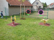 Úpravy a nové prvky na školní zahradě 2016